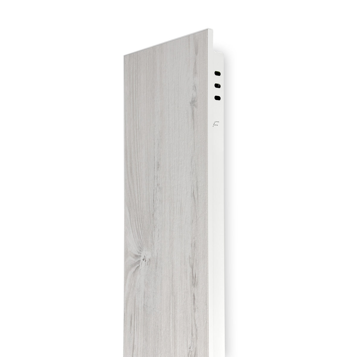 Ceramic heating panel 420W with thermostat white wood