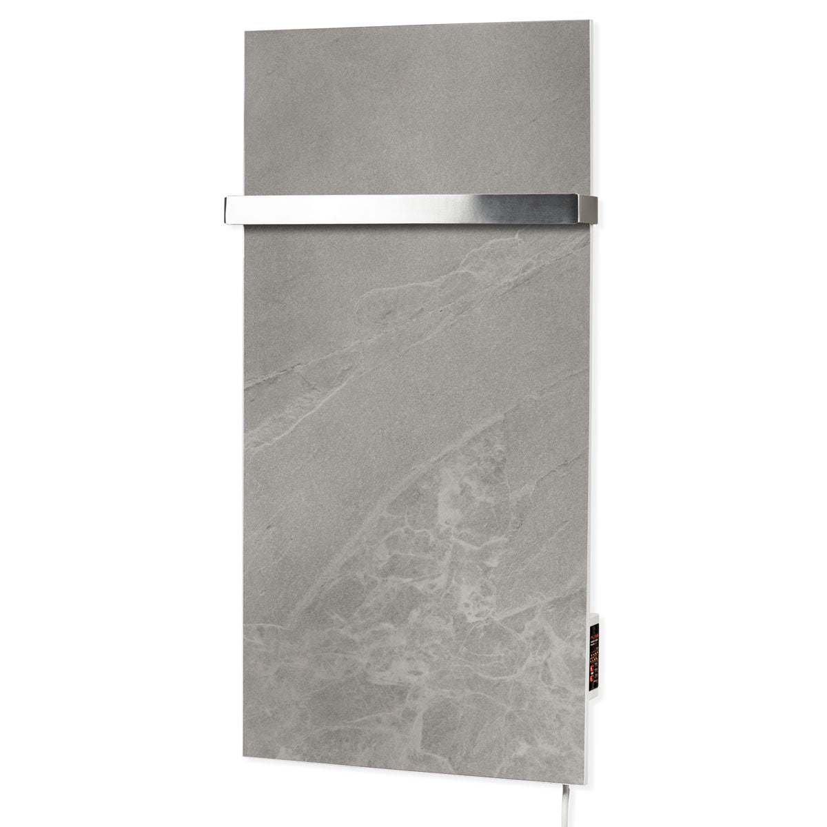 Ceramic infrared heated towel rail 250W with thermostat