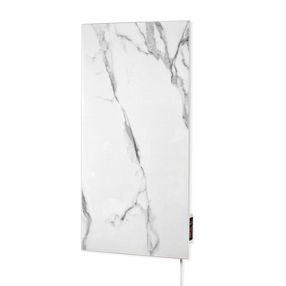 Ceramic infrared heated towel rail 400W with thermostat