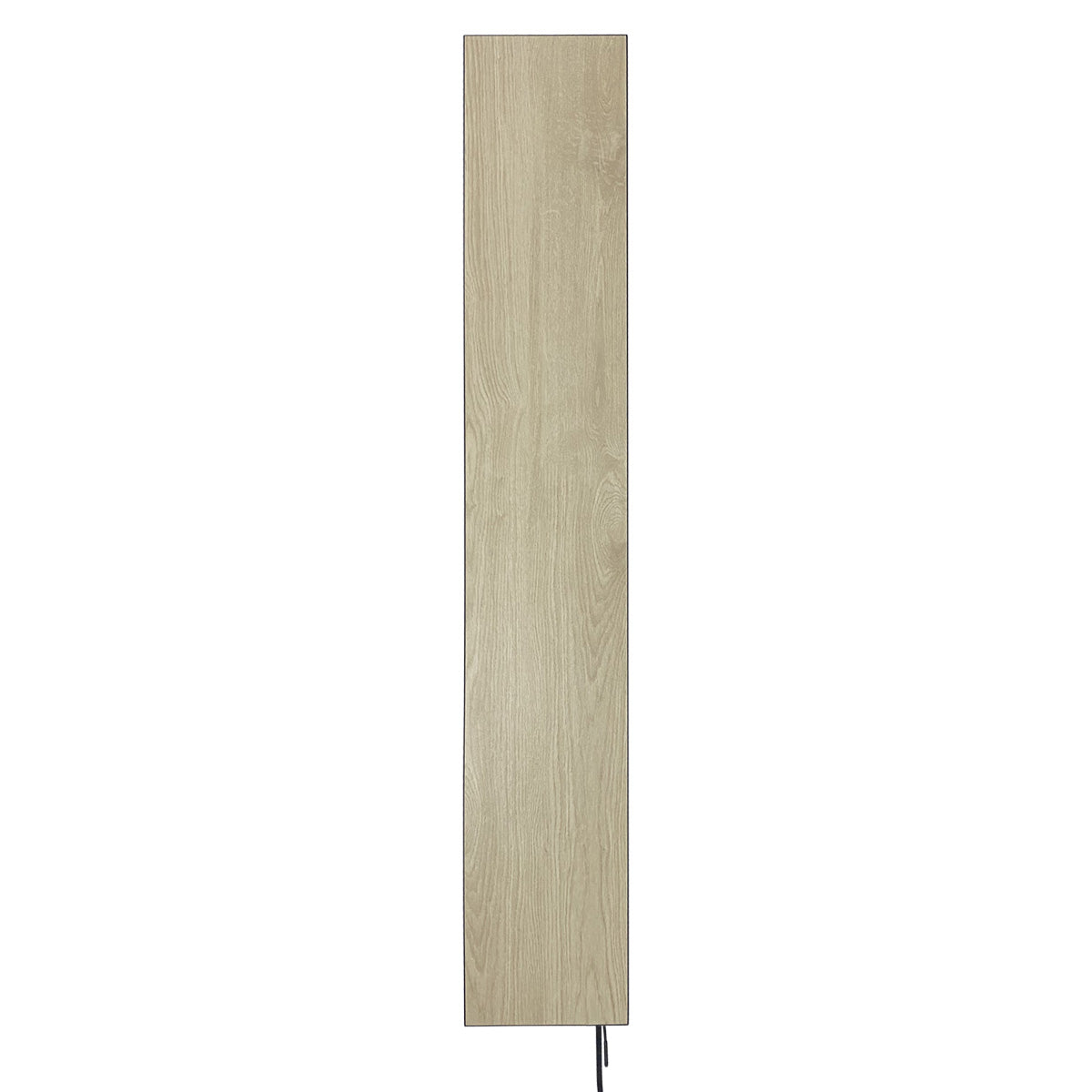 Ceramic heating panel 420W with thermostat white wood