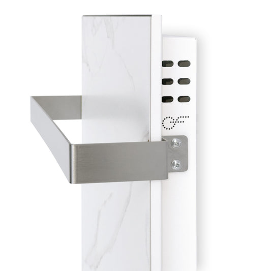 Electric radiator with towel rail 250W and thermostat