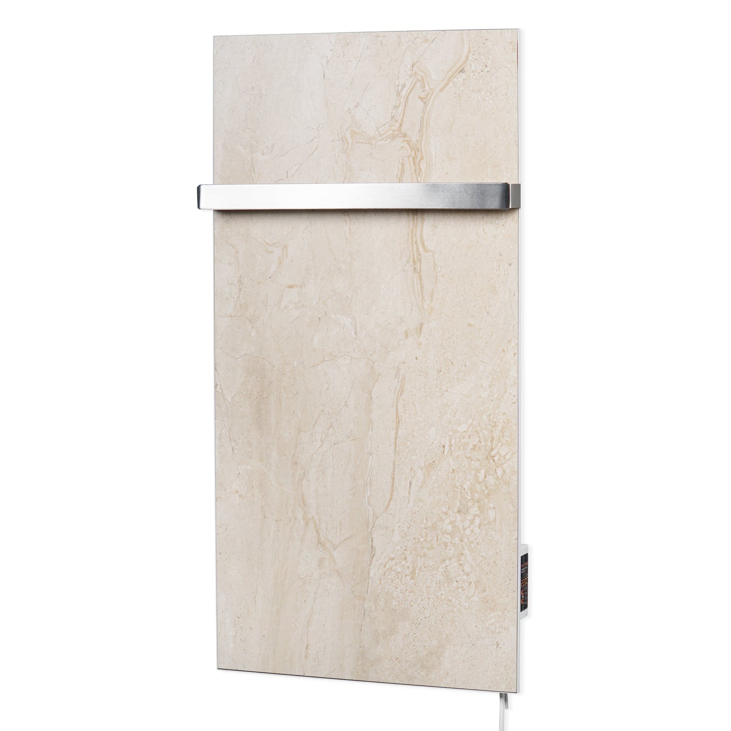 Bathroom heater with towel rail 600W and thermostat white